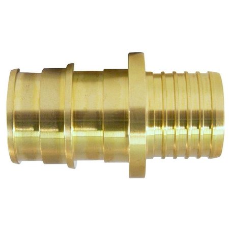 APOLLO VALVES Coupling, 12 in, Barb, Brass, 200 psi Pressure EPXBC1212